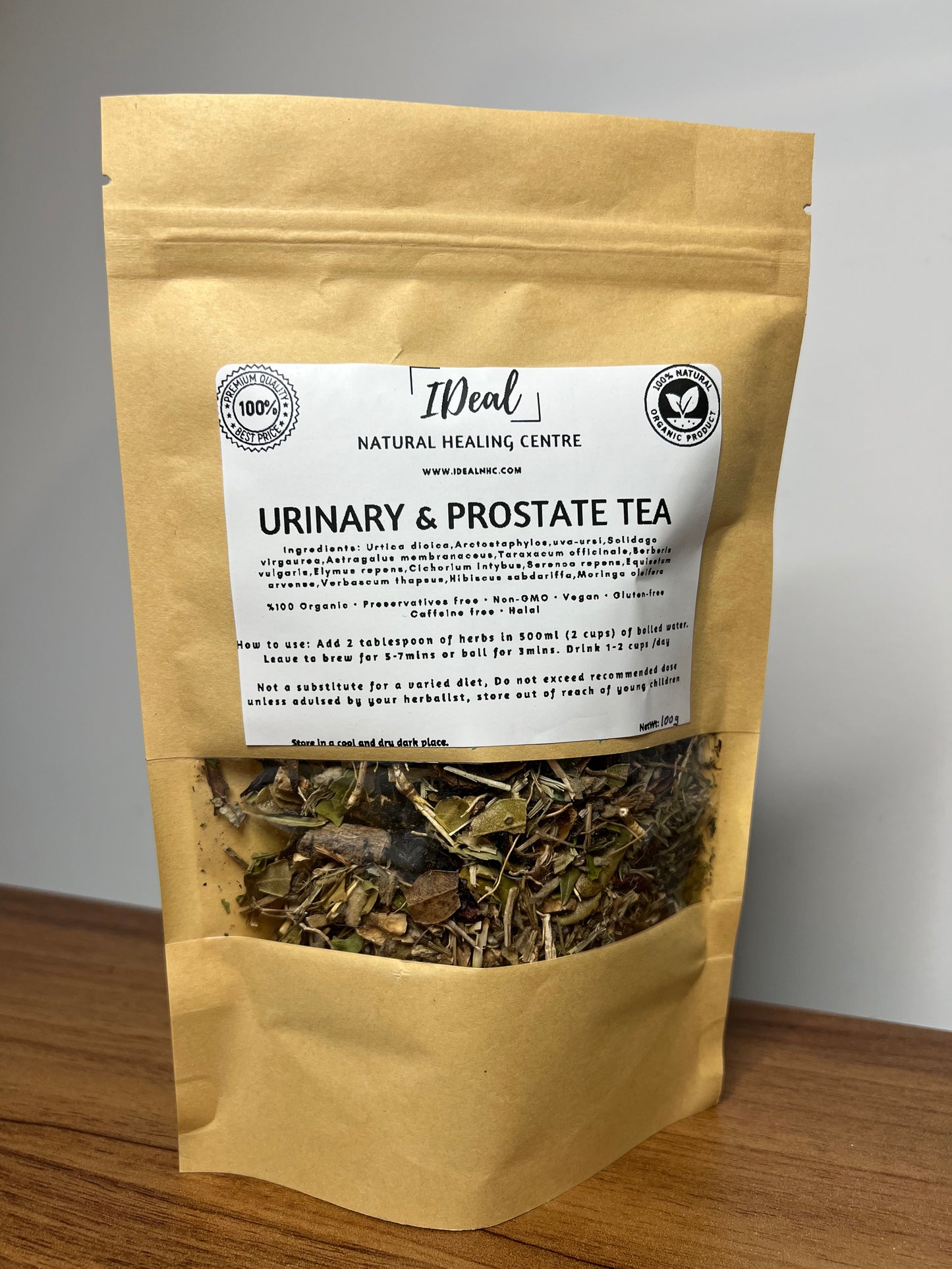 Prostate Herbal Tea Blend-100% natural,effective,caffeine free 100g