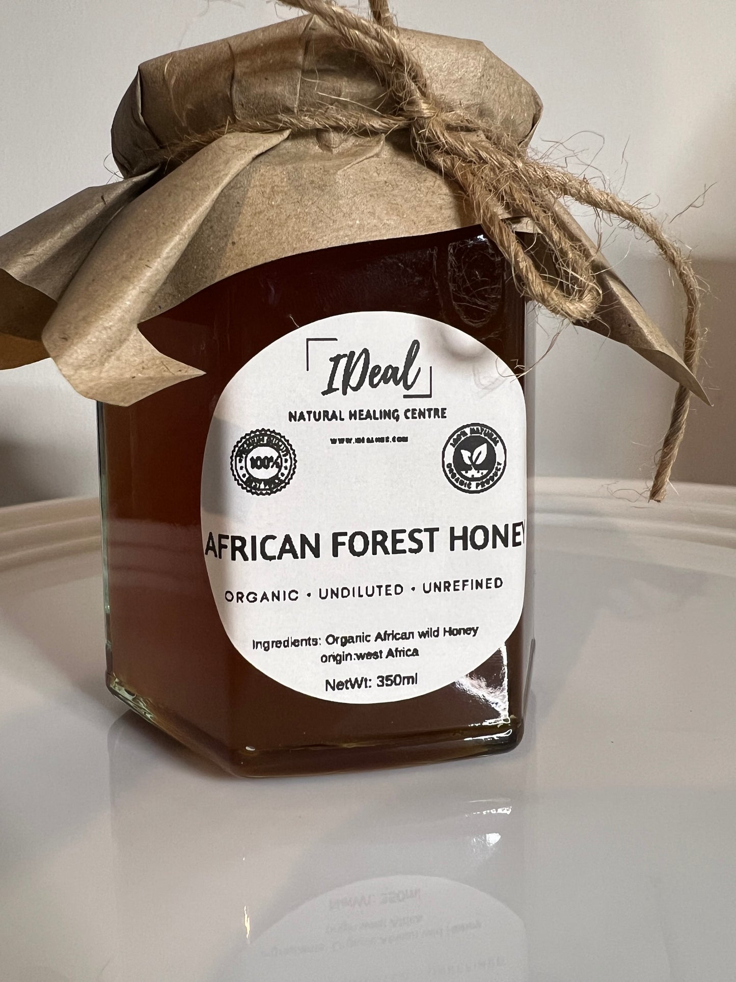 Wild African Forest Honey-Raw, Unrefined 100-% Organic