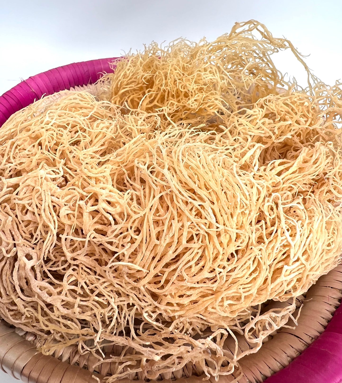 IDeal 100% wild crafted golden seamoss-Gold Eucheuma cottonii -Dr. Sebi grade