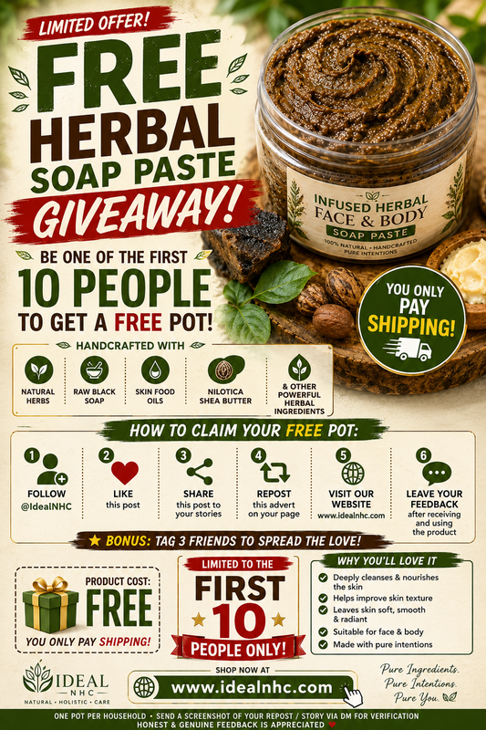 Herbal Face & Body Soap Paste Infused Scented 
 300g