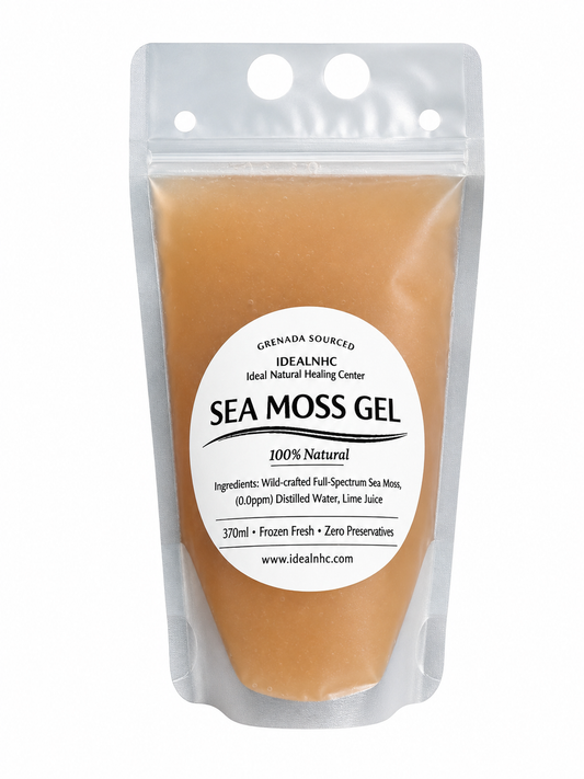 Sea Moss Gels Freezer pack 100% Natural Golden or Full Spectrum sea moss