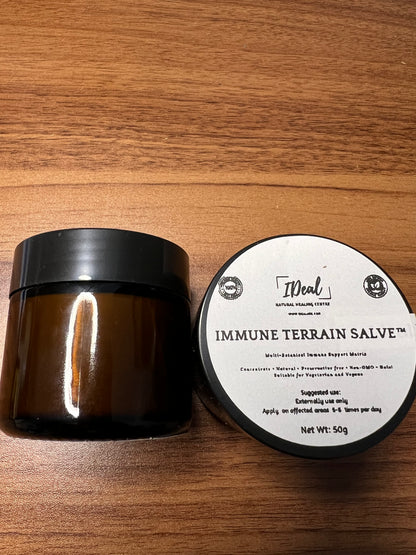 Advanced Immune terrain matrix relief Salve 100% pure concentrate-unrefined-natural-vegan-50g-safe for all