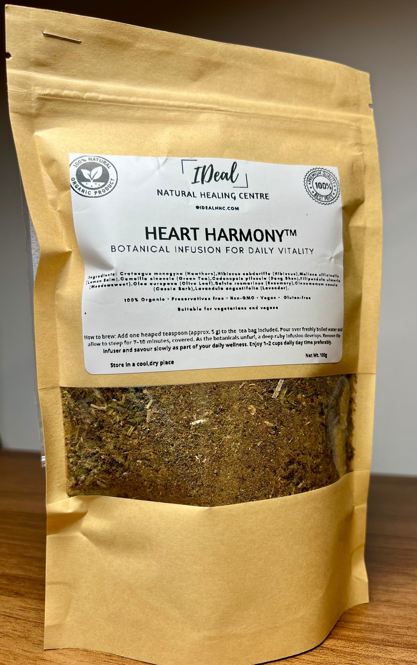 Heart Harmony Herbal Loose Tea 100g