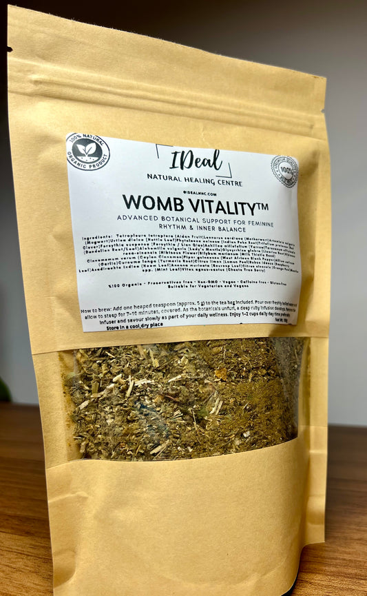 Womb Vitality Herbal loose Tea Blend 100% Natural caffeine free- 100g