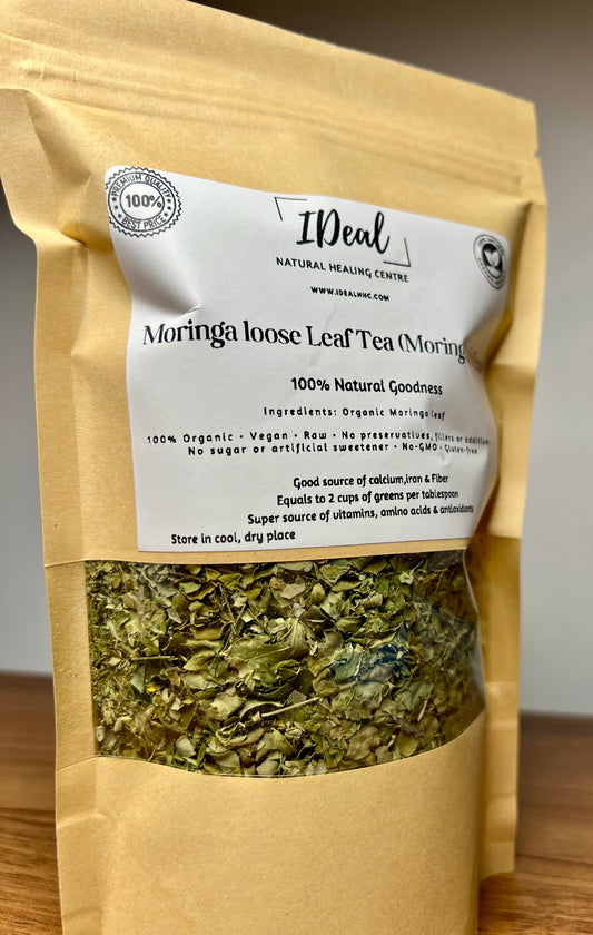 Dried Organic Moringa loose leaf tea-Moringa oleifer-tree of life