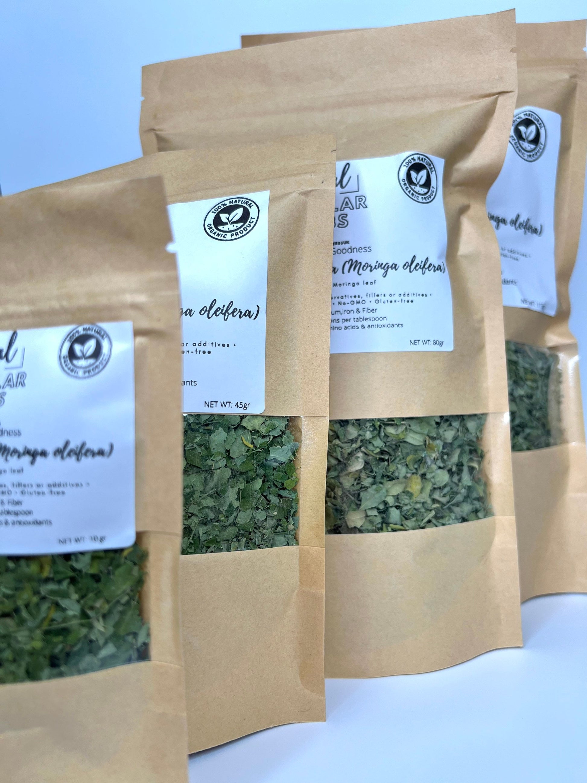 Dried Organic Moringa loose leaf tea-Moringa oleifer—tree of life-natural-herbal medicine-naturopathy