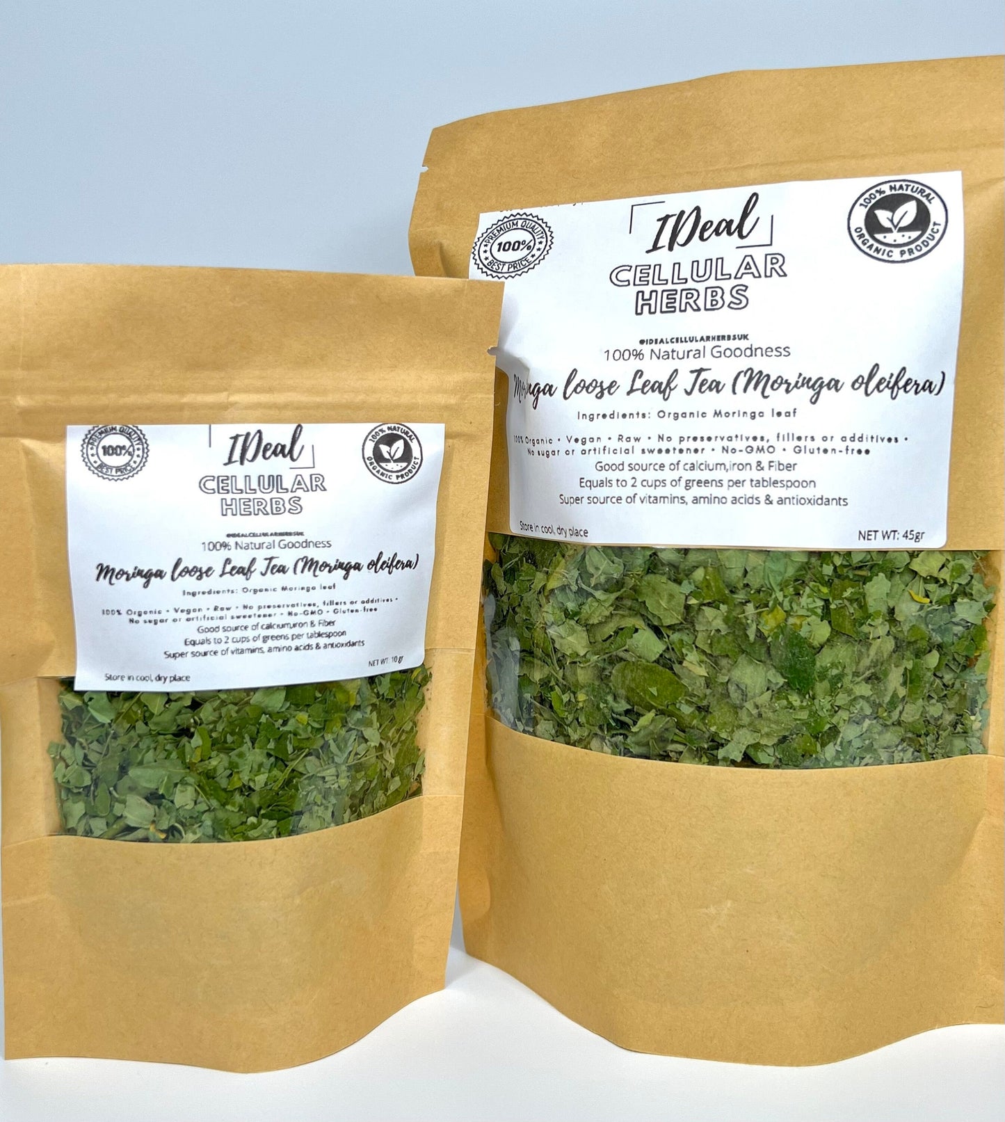 Dried Organic Moringa loose leaf tea-Moringa oleifer—tree of life-natural-herbal medicine-naturopathy