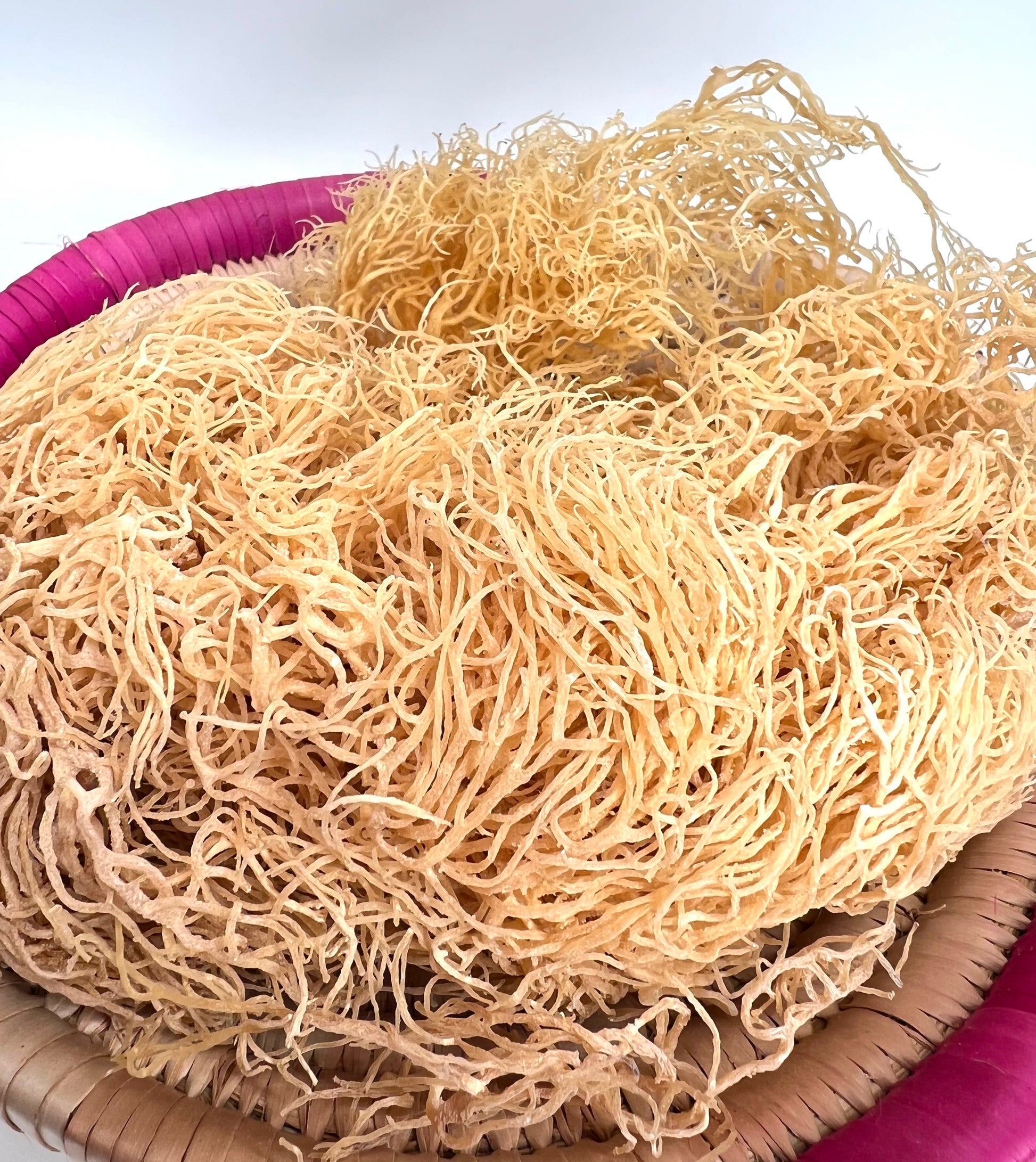 IDeal 100% wild crafted golden seamoss-Gold Eucheuma cottonii -Dr. Sebi grade