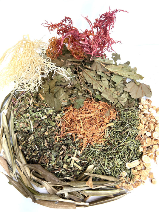 IDeal natural herbal bath for Eczema,dermatitis,Psoriasis,Skin Allergies,dry itchy inflammed skin-100%Organic Herbal Body Tea-50g/Muslin bag