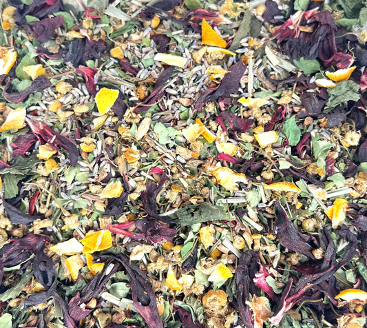 IDeal night time detox-loose tea-100% natural-organic-pure-13 herbal tea blend-mild-detoxification-ayurvedic