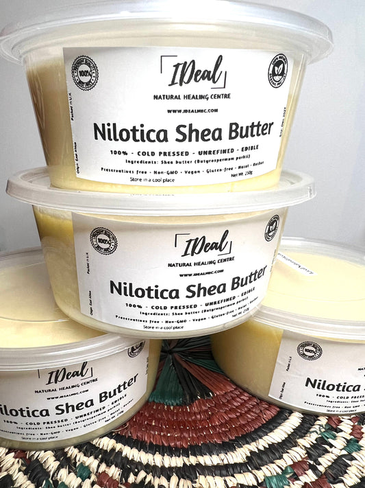 Nilotica Shea butter 250g - Golden-100% natural- edible-zero additives-pure African Shea butter