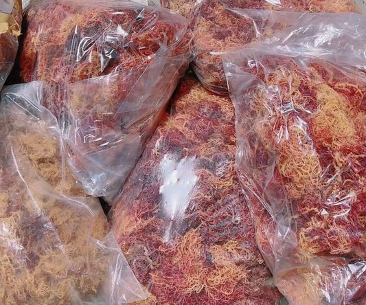 Seamoss 100%wild crafted and sun dried full spectrum seamoss from Grenada- 4.5kg (10lbs) top Quality